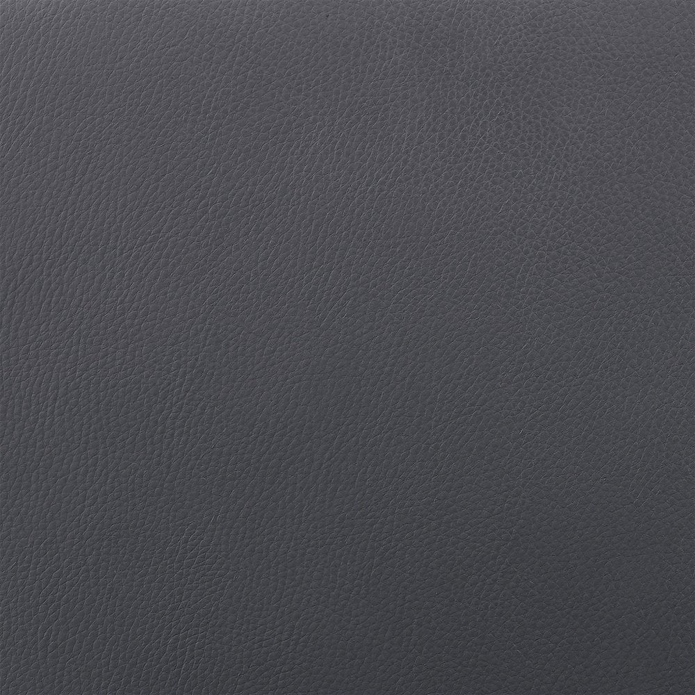 25" Slate Gray And Silver Iron Swivel Low Back Counter Height Bar Chair