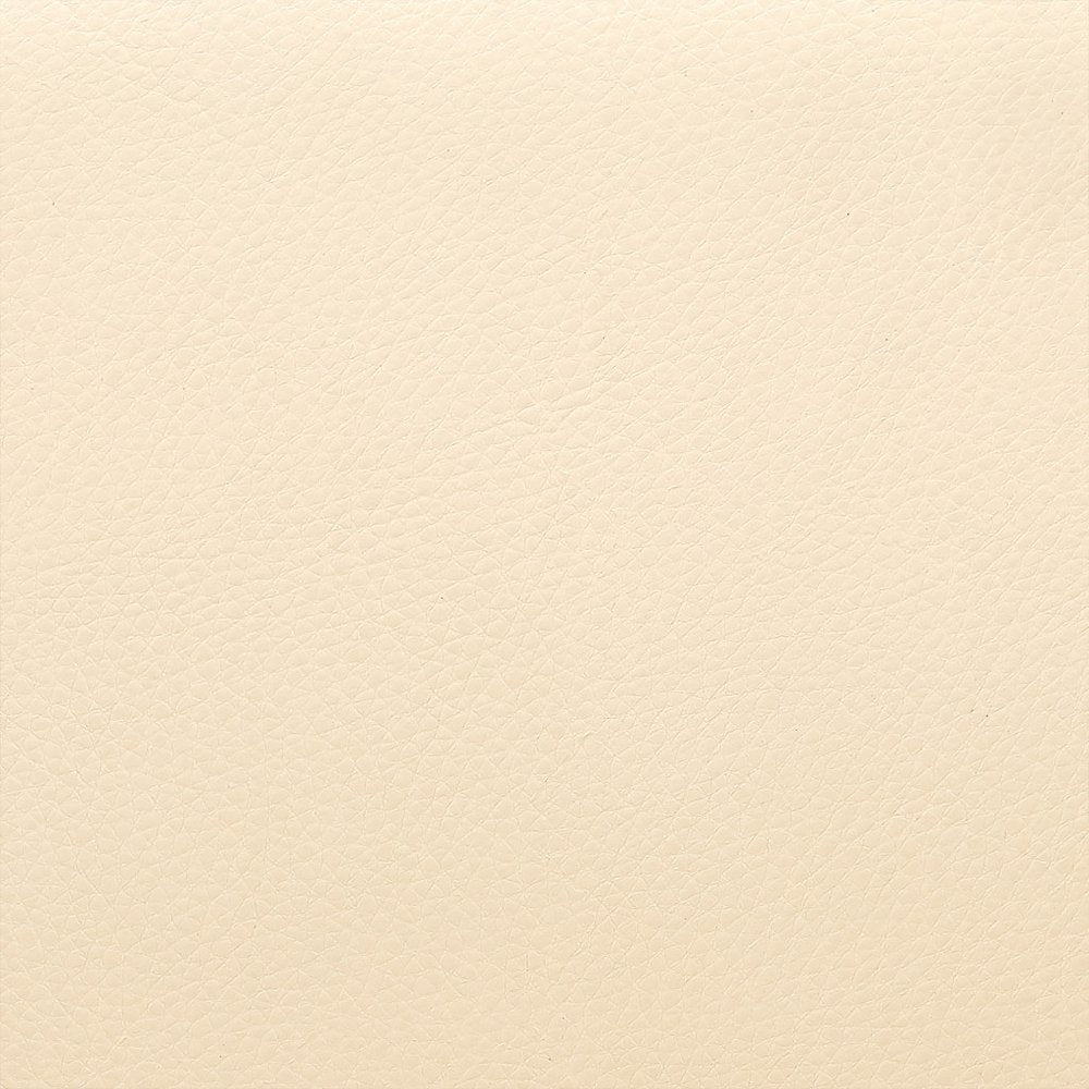 27" Cream and Brown Faux Leather and Solid Wood Low Back Counter Height Swivel Bar Chair