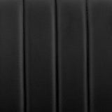 Dark Gray Brown And Black Iron and Faux Leather Adjustable Height Swivel Bar Chair