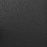 29" Black Fabric and Iron Low Back Bar Height Swivel Bar Chair