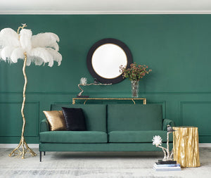 Aluminum Candle Holder With Marble Stand by Couch.com