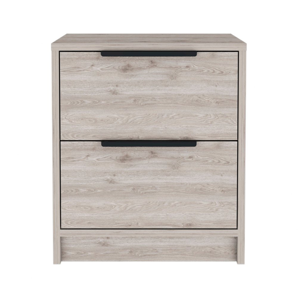 19" Wood One Drawer Nightstand