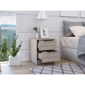 19" Wood One Drawer Nightstand