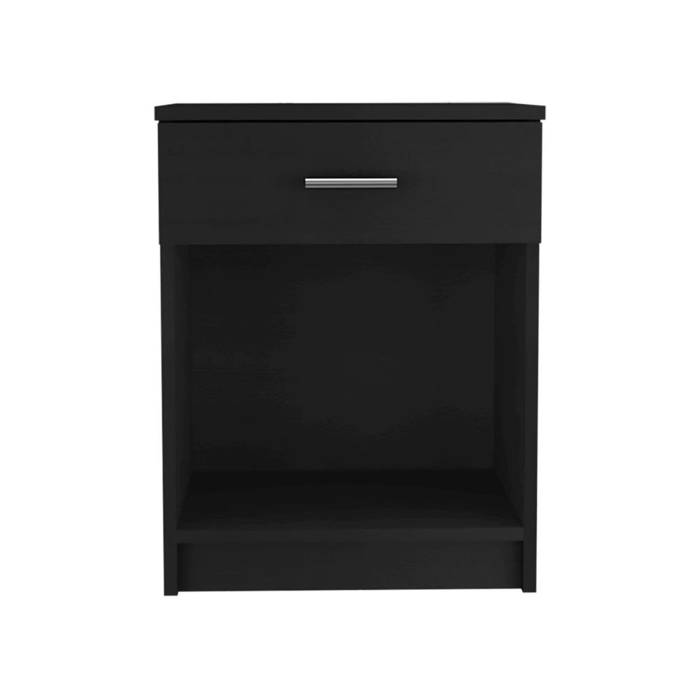 22" Wood One Drawer Nightstand