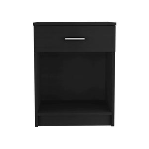 22" Wood One Drawer Nightstand