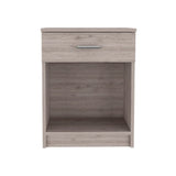 22" Wood One Drawer Nightstand