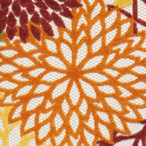 12' Red Indoor Outdoor Runner Rug