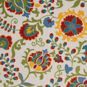 10' X 13' Green And Ivory Indoor Outdoor Area Rug