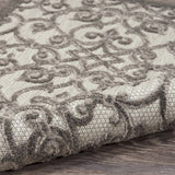 10' X 13' Gray Indoor Outdoor Area Rug