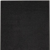 10' Black Indoor Outdoor Runner Rug
