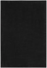 5' X 7' Black Stain Resistant Indoor Outdoor Area Rug