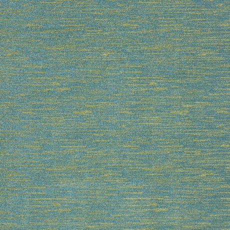 10' X 14' Blue And Green Indoor Outdoor Area Rug