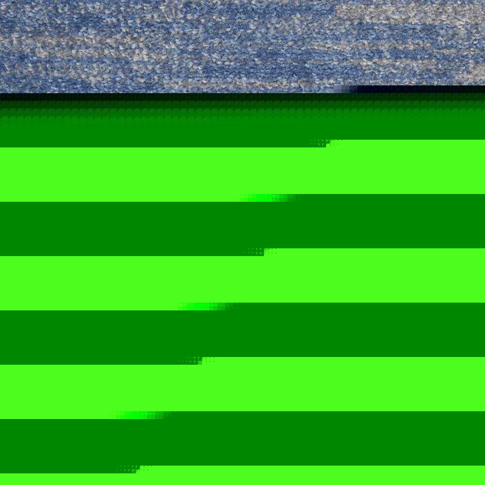 6' X 9' Blue And Gray Indoor Outdoor Area Rug