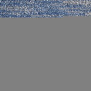 6' X 9' Blue And Gray Indoor Outdoor Area Rug