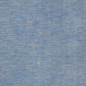 7' X 10' Blue And Gray Indoor Outdoor Area Rug