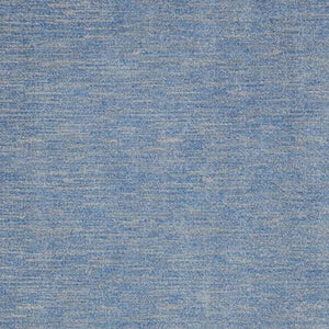 8' X 10' Blue And Gray Indoor Outdoor Area Rug