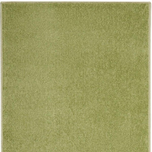 8' Green Indoor Outdoor Runner Rug