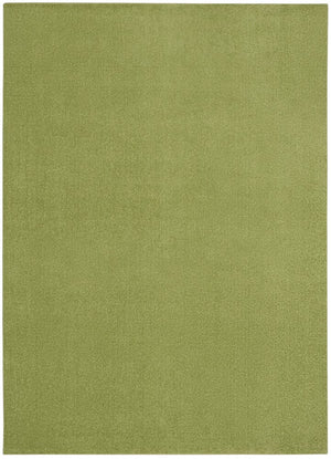 5' X 7' Green Indoor Outdoor Area Rug