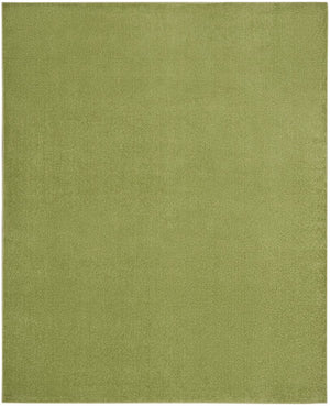 7' X 10' Green Indoor Outdoor Area Rug