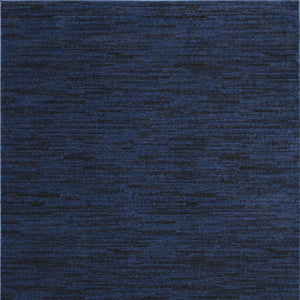 4' X 6' Midnight Blue Stain Resistant Indoor Outdoor Area Rug