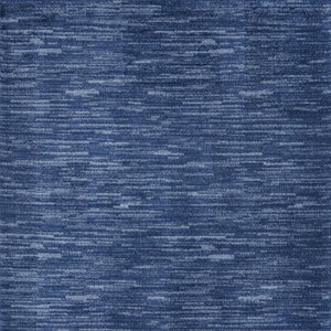 5' X 7' Blue Indoor Outdoor Area Rug