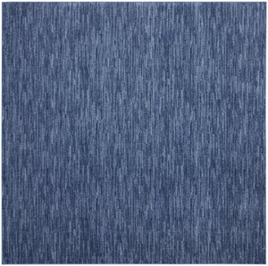 9' Blue Square Indoor Outdoor Area Rug