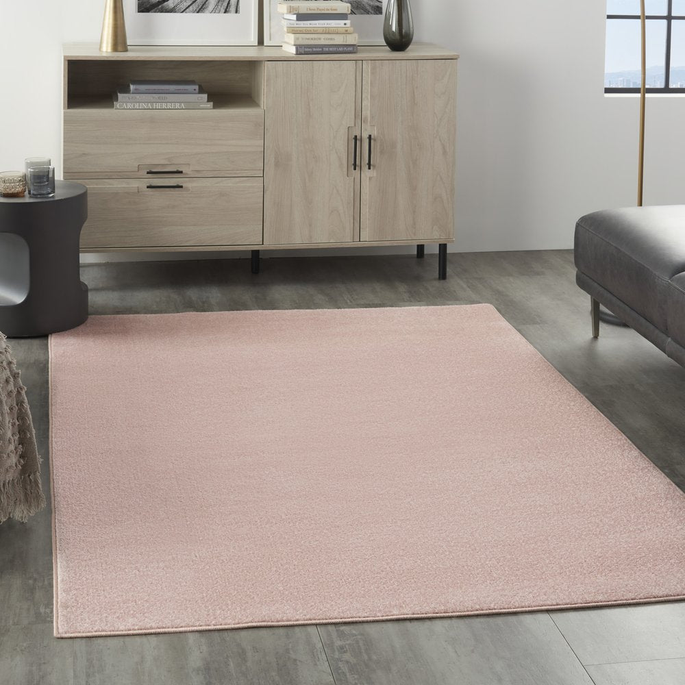 4' X 6' Pink Indoor Outdoor Area Rug
