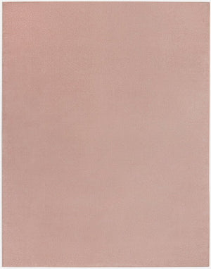 7' X 10' Pink Indoor Outdoor Area Rug