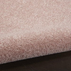 8' X 8' Pink Round Indoor Outdoor Area Rug