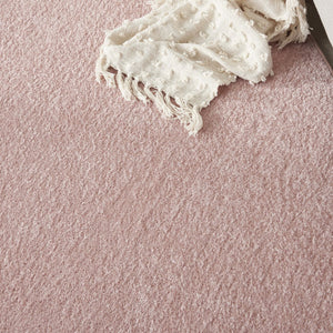 8' X 8' Pink Round Indoor Outdoor Area Rug