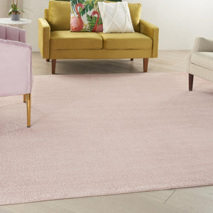 9' Pink Square Indoor Outdoor Area Rug