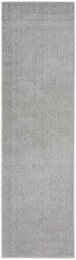 10' Gray Indoor Outdoor Runner Rug