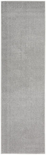 10' Gray Indoor Outdoor Runner Rug