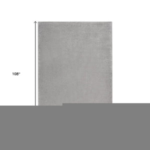 6' X 9' Gray Indoor Outdoor Area Rug