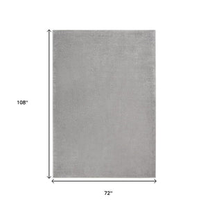 6' X 9' Gray Indoor Outdoor Area Rug