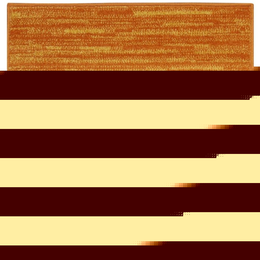 8' Orange Indoor Outdoor Runner Rug