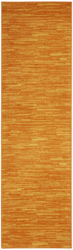 8' Orange Indoor Outdoor Runner Rug