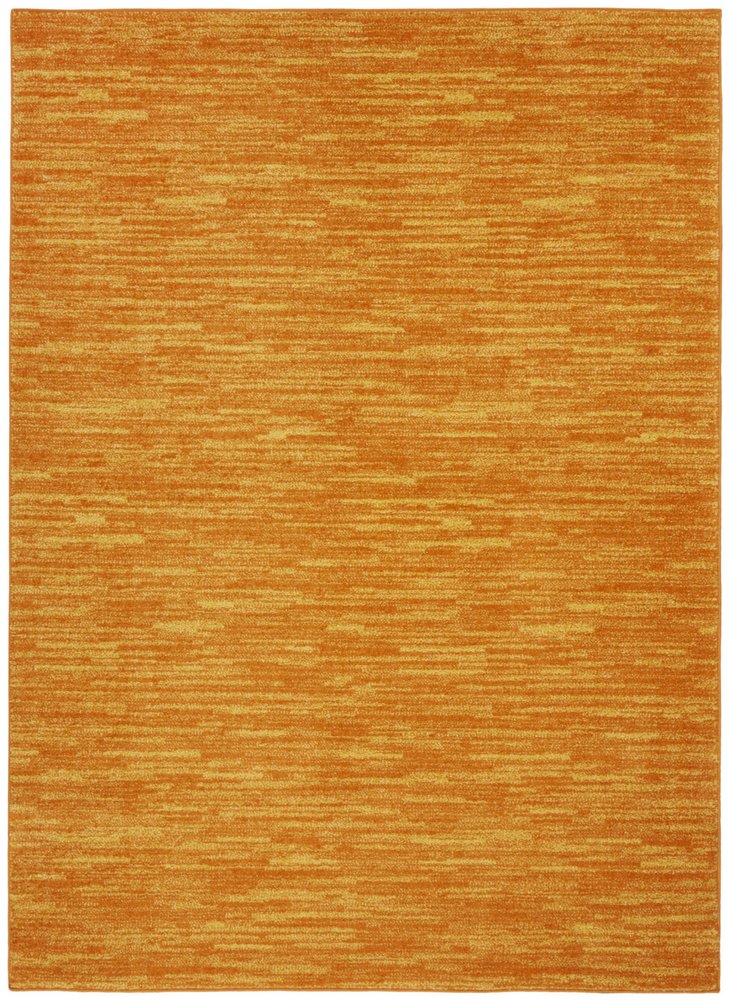 4' X 6' Orange Indoor Outdoor Area Rug