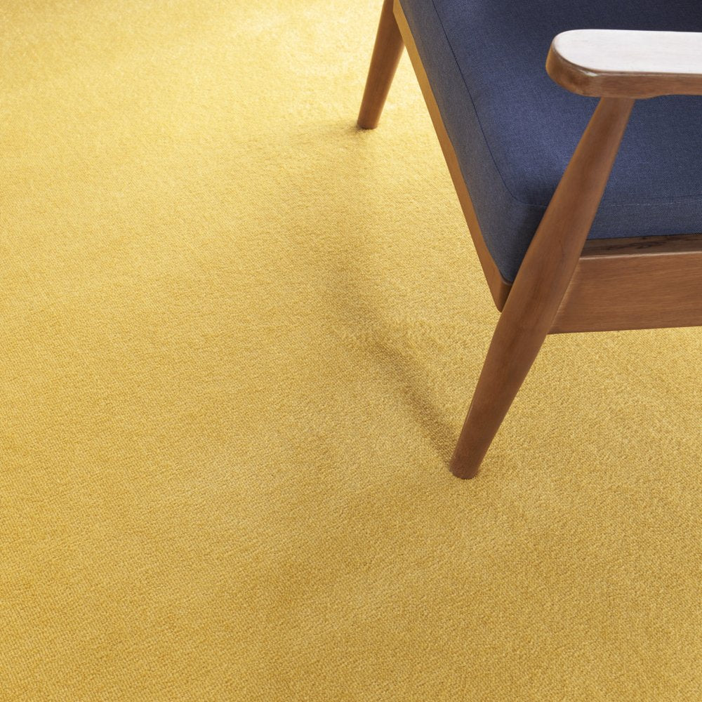 10' X 14' Yellow Indoor Outdoor Area Rug