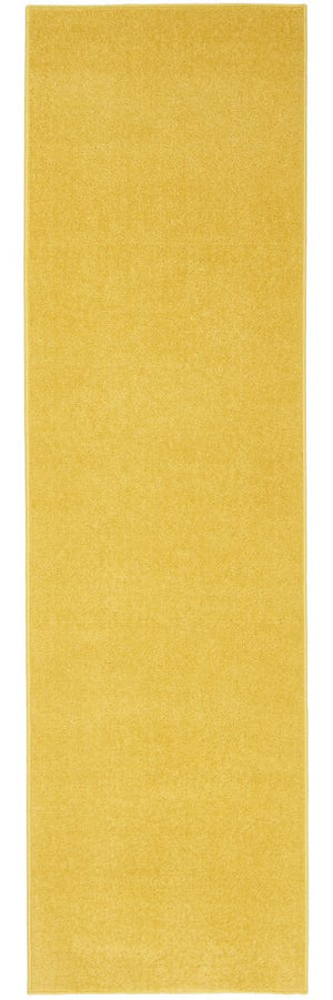 6' Yellow Indoor Outdoor Runner Rug