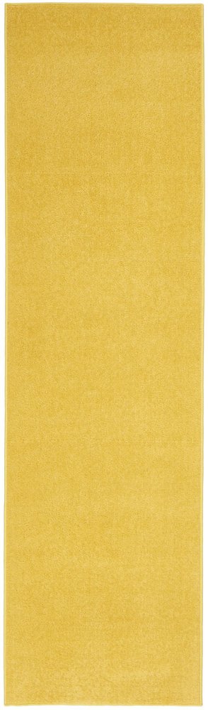 6' Yellow Indoor Outdoor Runner Rug