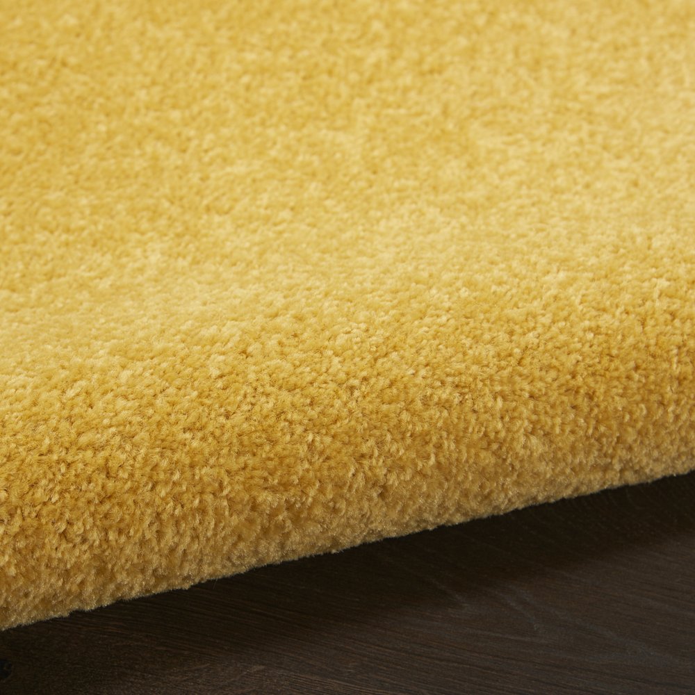 8' Yellow Indoor Outdoor Runner Rug