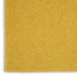 8' Yellow Indoor Outdoor Runner Rug