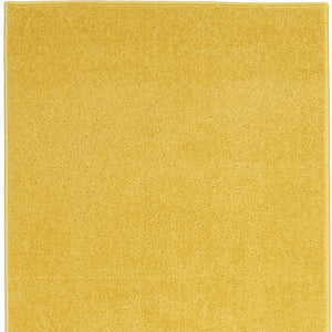 8' Yellow Indoor Outdoor Runner Rug