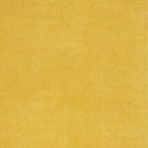5' X 7' Yellow Indoor Outdoor Area Rug