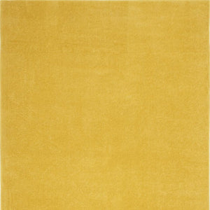 5' X 7' Yellow Indoor Outdoor Area Rug