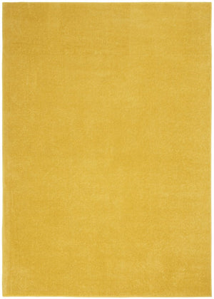 6' X 9' Yellow Indoor Outdoor Area Rug
