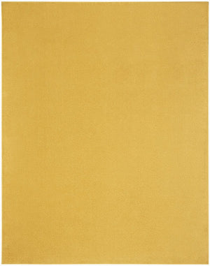 8' X 10' Yellow Indoor Outdoor Area Rug