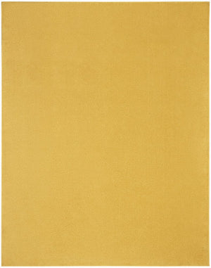 8' X 10' Yellow Indoor Outdoor Area Rug