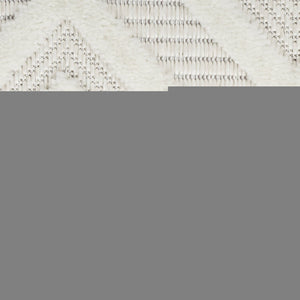 5' X 7' Ivory Indoor Outdoor Area Rug